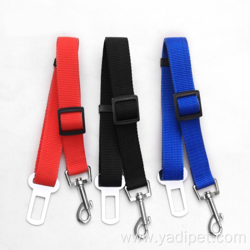 pet car seat belt retractable traction rope